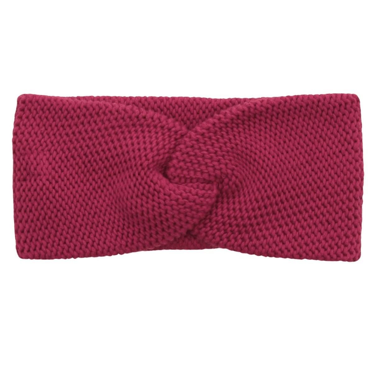 Hochwertiges Strickstirnband beere 53/55