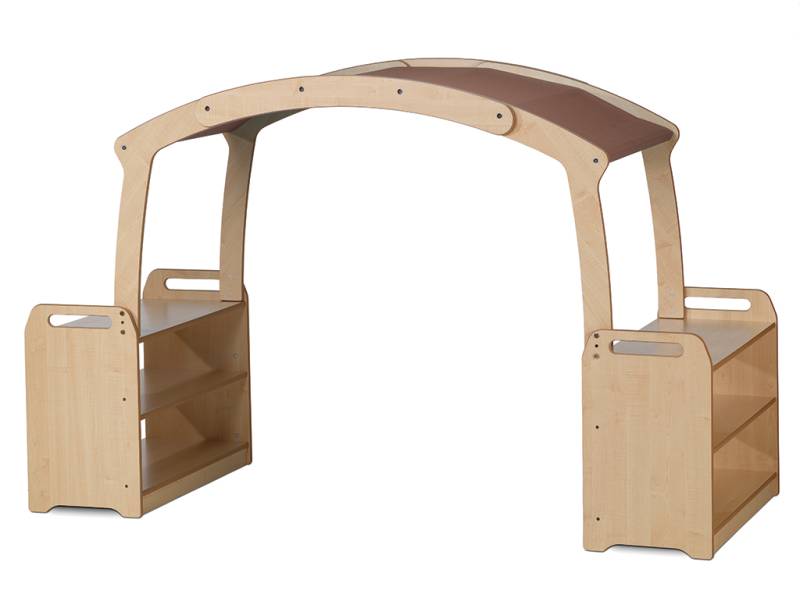 Hohes Höhlen-Set – Taupefarbenes Dach Hohes Höhlen-Set – Taupefarbenes Dach