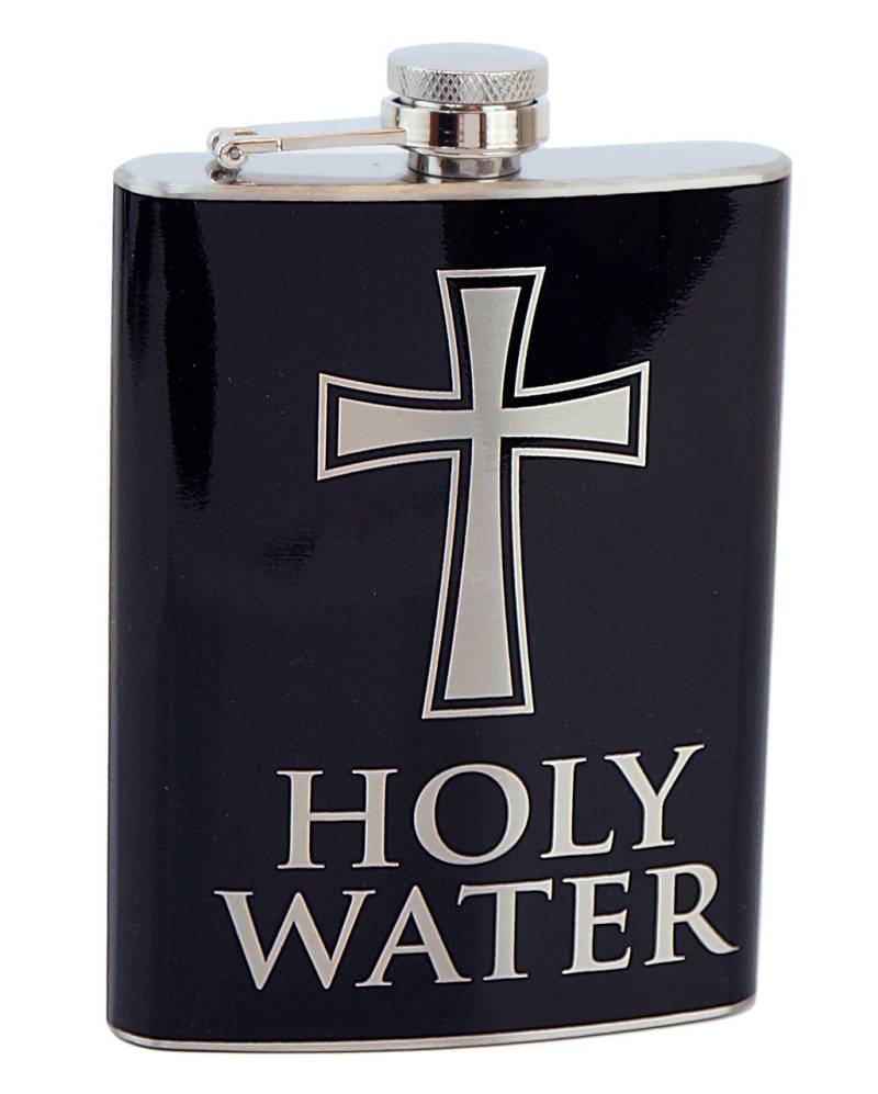 Holy Water Weihwasser Flachmann Flasche Holy Water Weihwasser Flachmann Flasche
