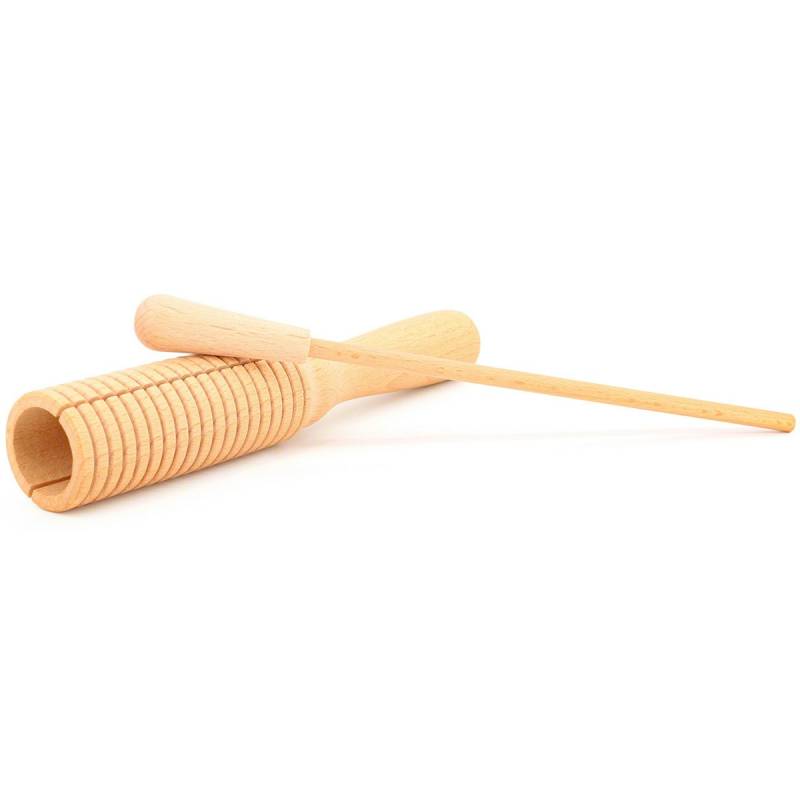 Holz Guiro - Ratschgurke für Kinder Holz Guiro - Ratschgurke für Kinder