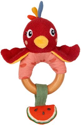 Holz-Ringrassel Paradiesvogel - Little Wonder Holz-Ringrassel Paradiesvogel - Little Wonder