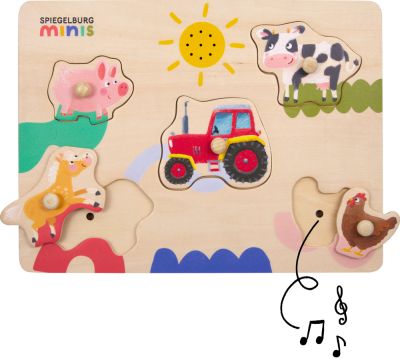 Holz-Soundpuzzle Spiegelburg Minis
