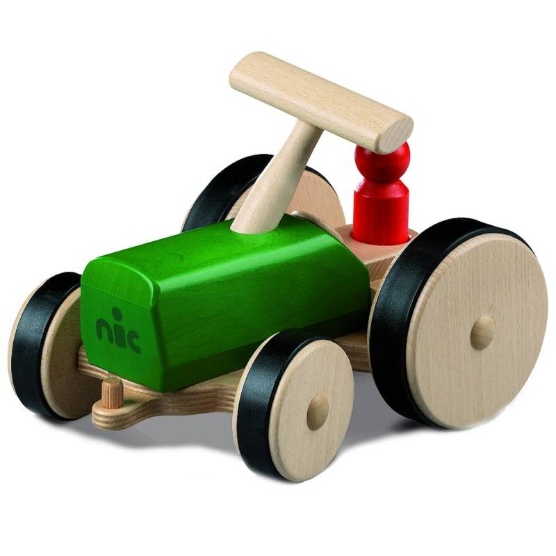 Holz Traktor creamobil - grün Holz Traktor creamobil - grün