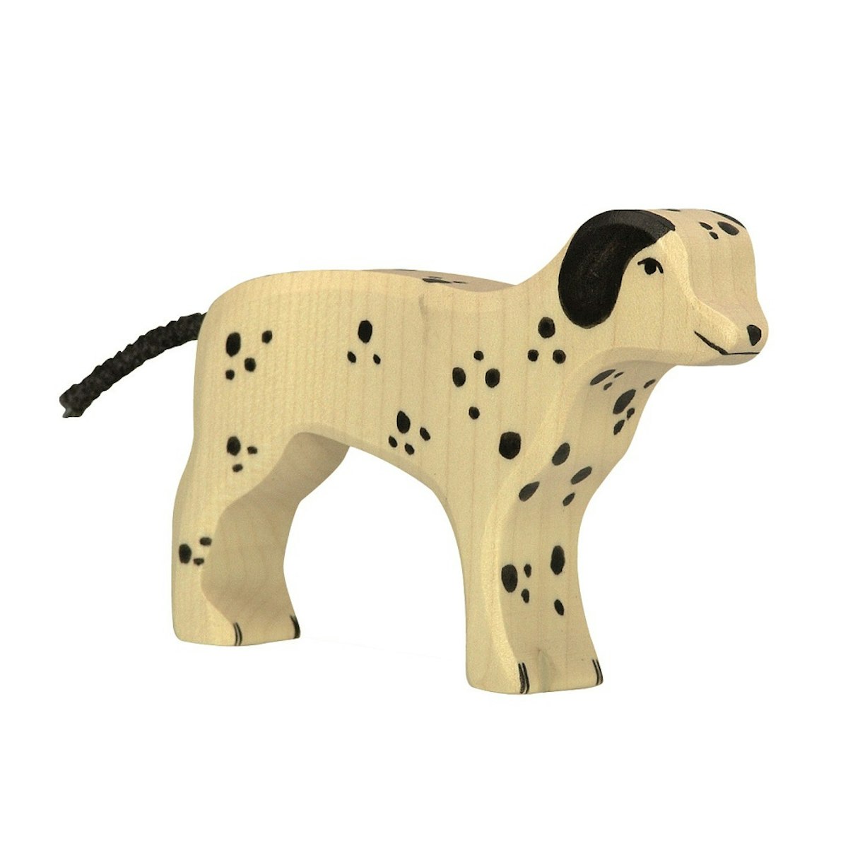 Holzfigur Dalmatiner Hund - auf dem Bauernhof