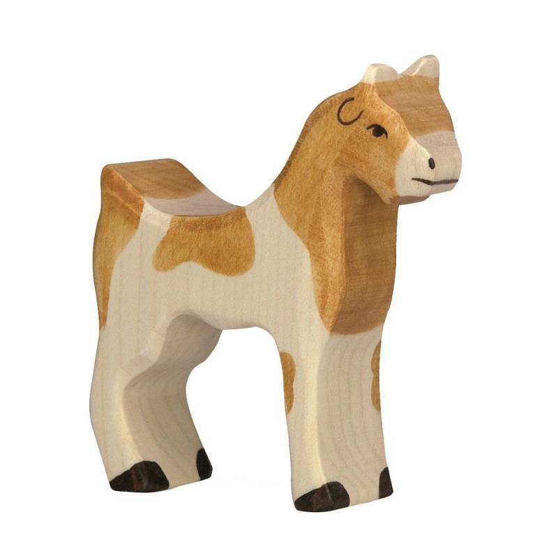 Holzfigur Ziege - auf dem Bauernhof