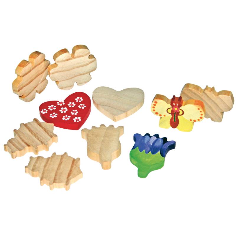 Holzfiguren Muttertag 10er Set Holzfiguren Muttertag 10er Set