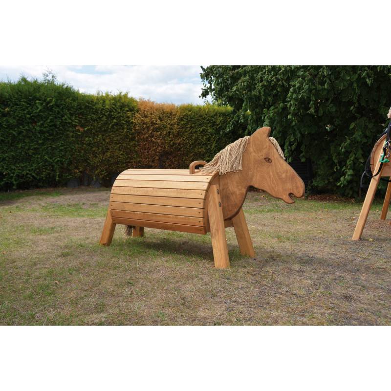 Holzpferd 50 cm lasiert Holzpferd 50 cm lasiert