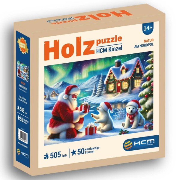 Holzpuzzle - Am Nordpol 505 Teile