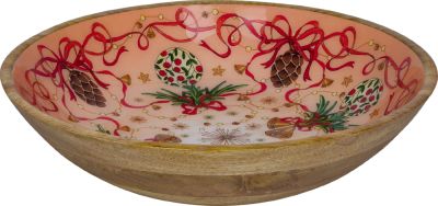 Holzschale - Festliche Weihnachten