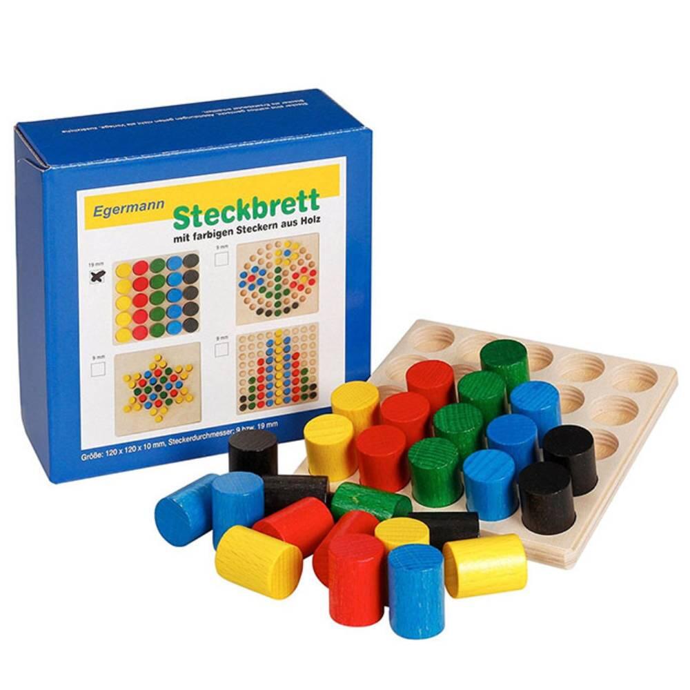 Holzwaren Egermann - Egermann Steckspiel Reihe 19mm. klein