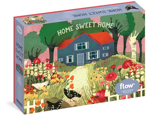 Home Sweet Home 1,000-Piece Puzzle: (Flow) for Adults Families Picture Quote Mindfulness Game Gift Jigsaw 26 3/8” x 18 7/8” von Workman Publishing