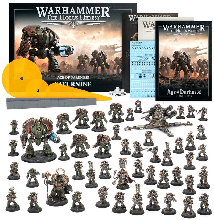 Horus Heresy The Age of Darkness Saturnine (Englisch) Games Workshop 30k Box