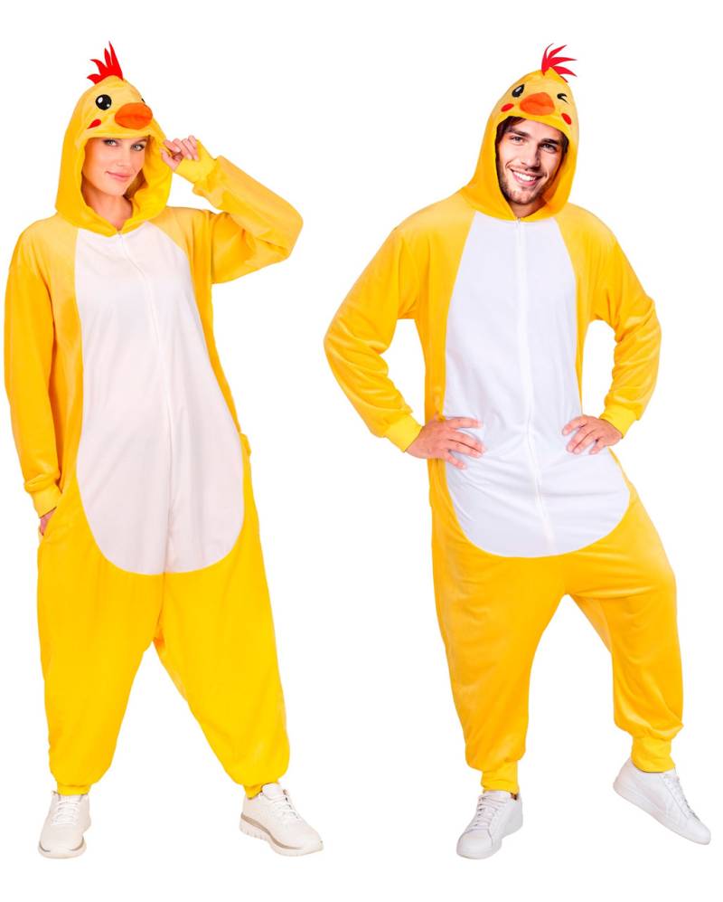 Huhn Onesie Plüschkostüm Huhn Onesie Plüschkostüm
