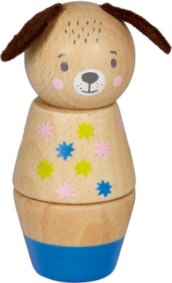 Hund, Holz-Schraubklotz - Spiegelburg minis Hund, Holz-Schraubklotz - Spiegelburg minis