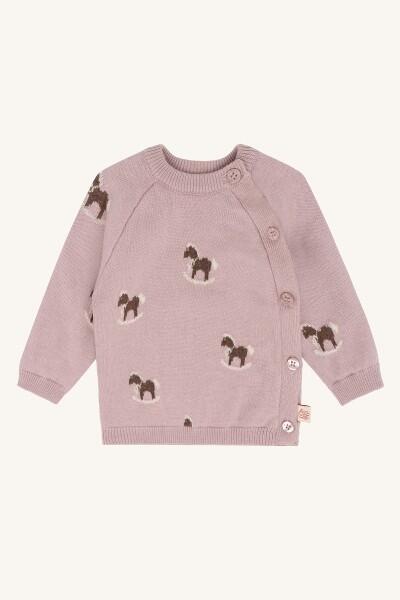 Hust & Claire - Strickpullover Schaukelpferd heather 74