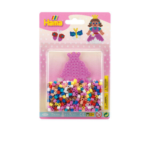 Iden - Bügelperlen Starter-Set 4181 kleine Prinzessin