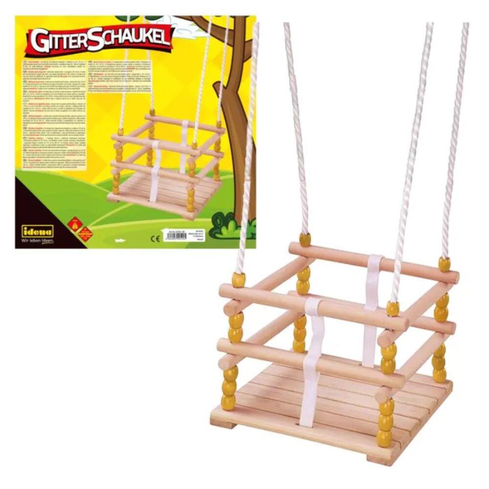 Iden - Idena Gitterschaukel Holz 30 x 30 cm