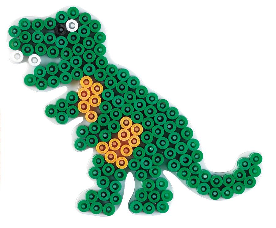 Iden - Hama Stiftplatten „Dinosaurier“ – Kreativer Bügelperlen-Spaß
