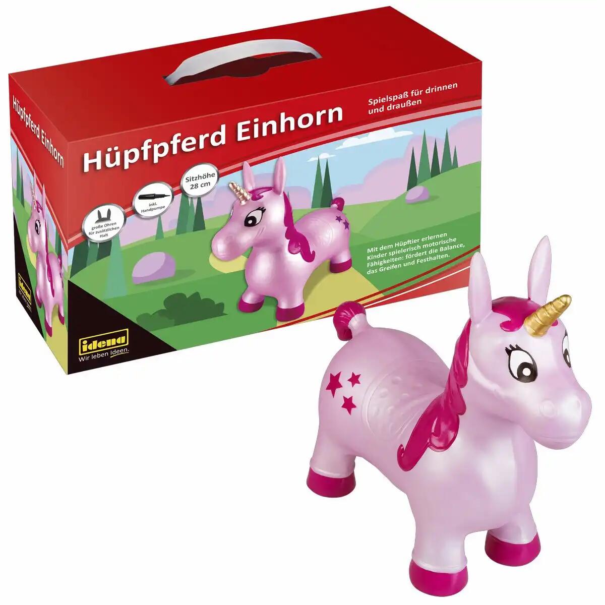 Iden - Idena Hüpfpferd Einhorn pink Iden - Idena Hüpfpferd Einhorn pink
