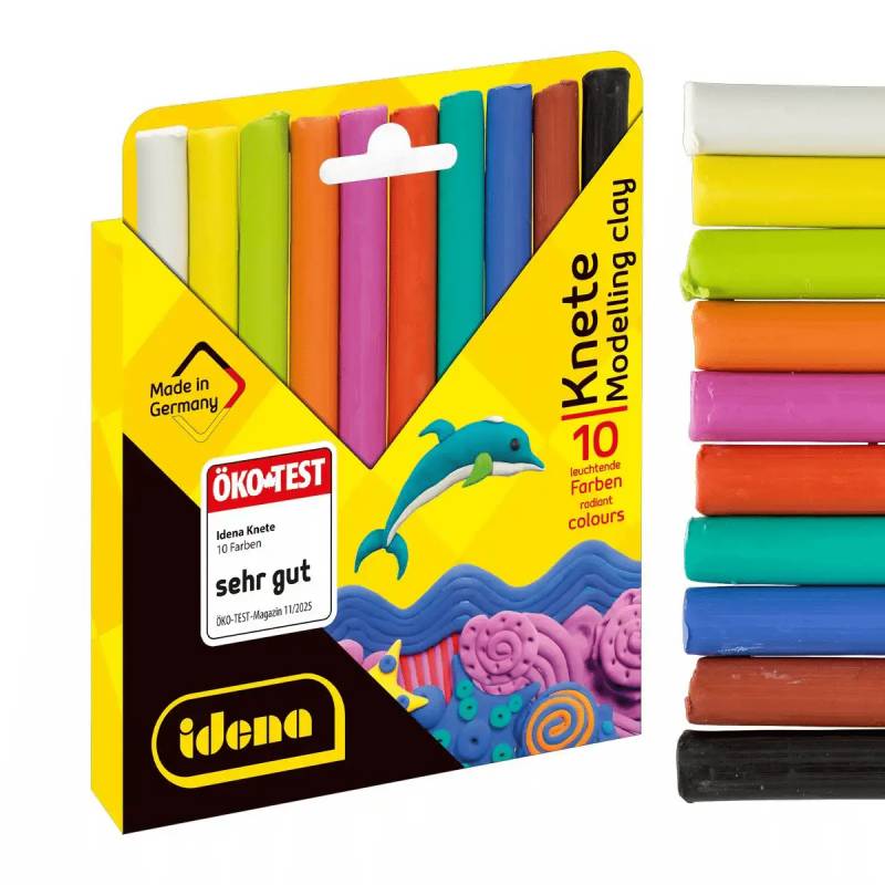 Iden - Idena Knete 10 Farben