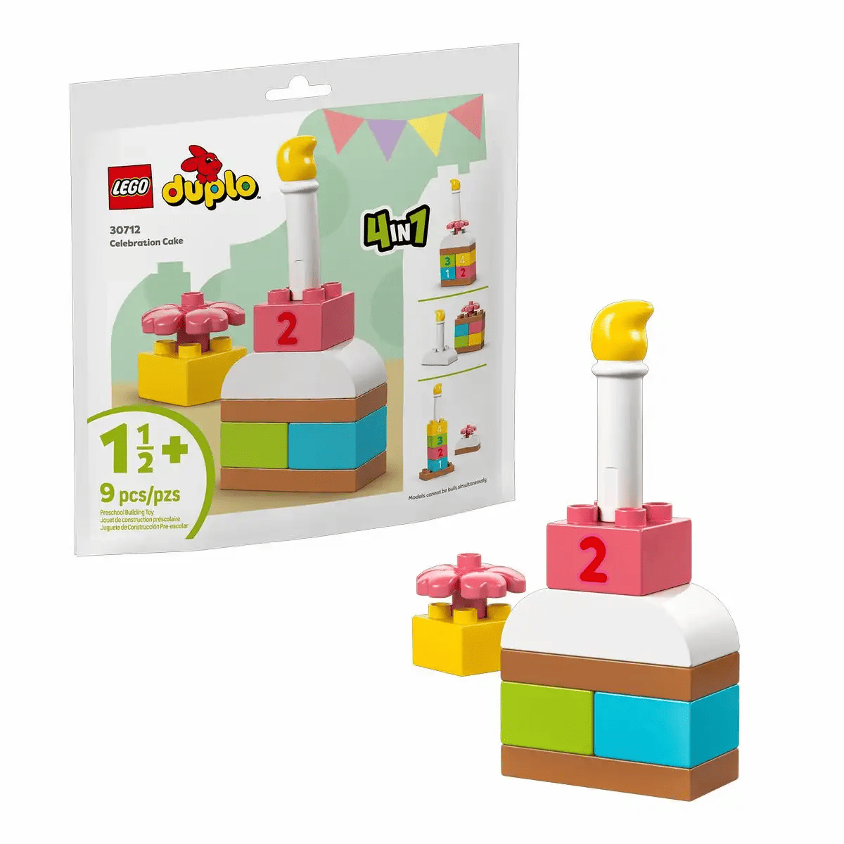Iden - LEGO DUPLO My First – Feiertorte, 9 Teile
