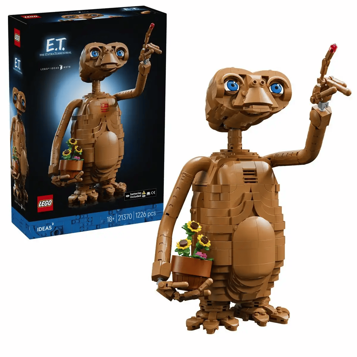 Iden - LEGO Ideas – E.T. – Der Außerirdische, 1.226 Teile