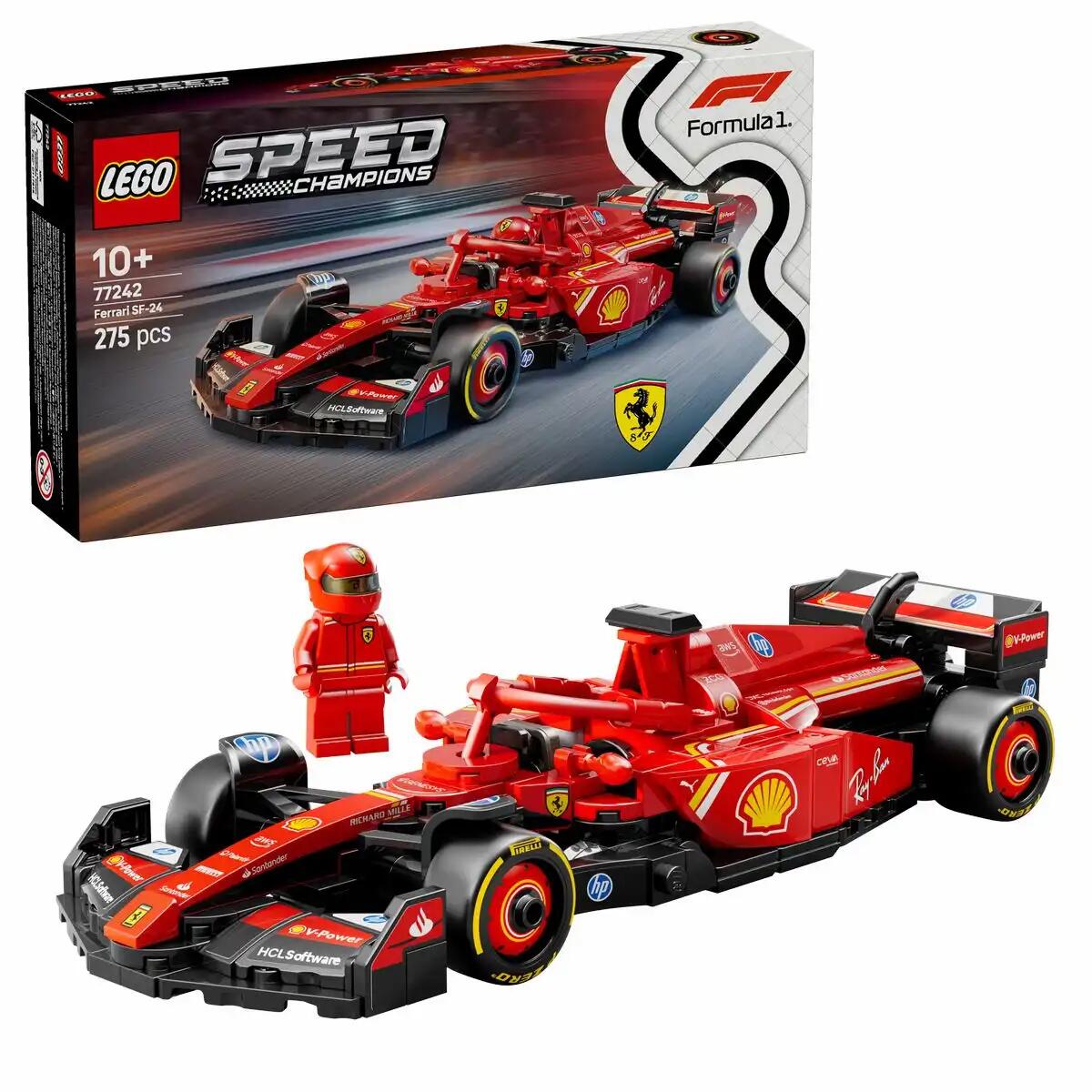Iden - LEGO Speed Champions – Ferrari SF-24 F1 Rennauto