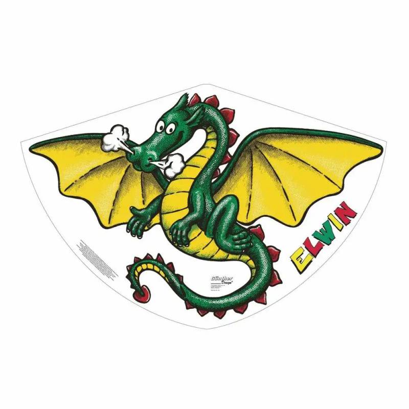 Iden - Paul Günther Einleinerdrachen Elwin – 92 x 62 cm Iden - Paul Günther Einleinerdrachen Elwin – 92 x 62 cm