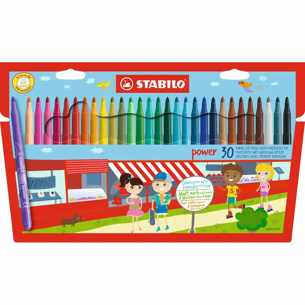 Iden - STABILO Filzstifte power 30 Stück