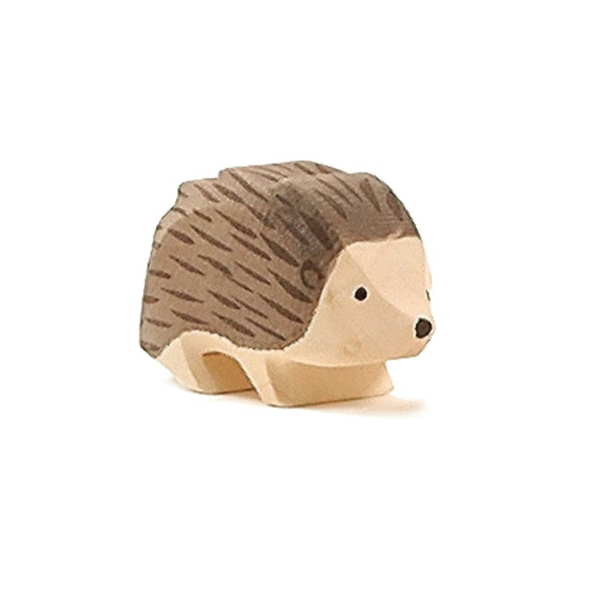 Igel groß Holzfigur 4 cm hoch