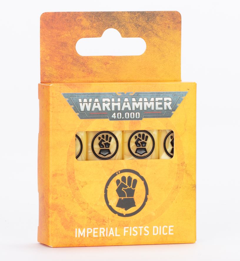 Imperial Fists Dice Set 16 Würfel Games Workshop Warhammer 40k Faust Würfel