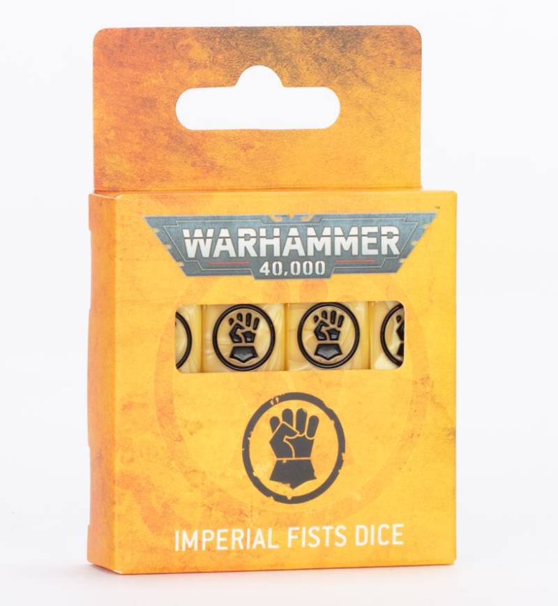 Imperial Fists Dice Set 16 Würfel Games Workshop Warhammer 40k Faust Würfel