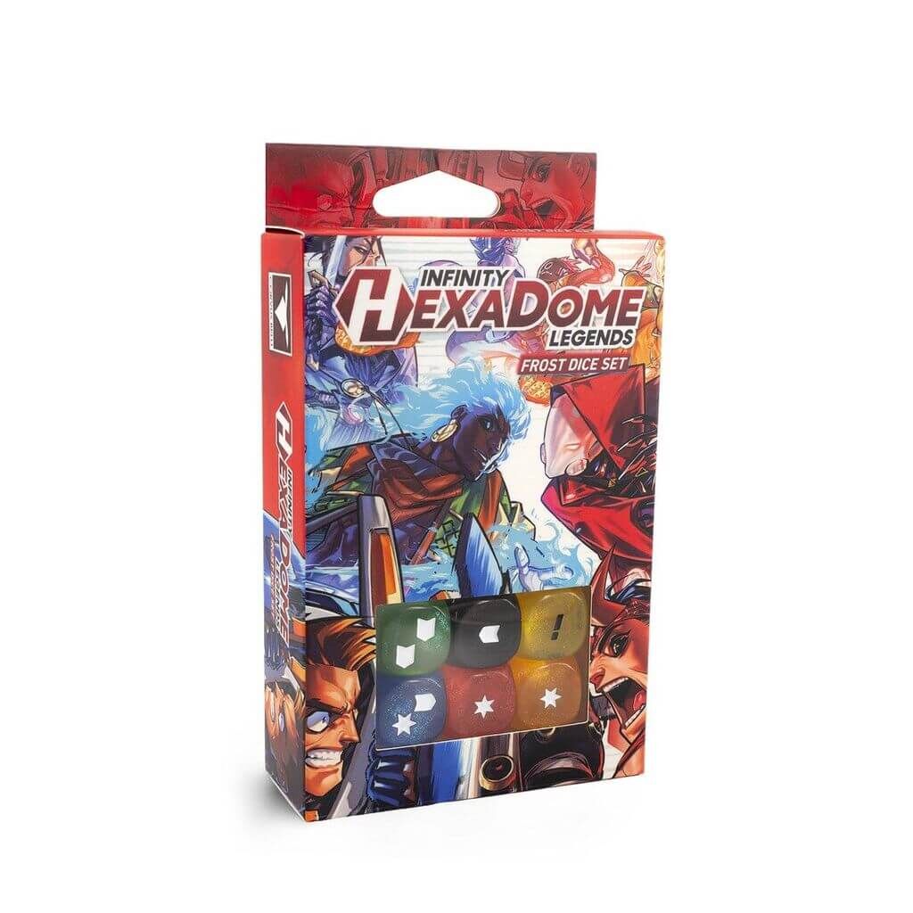 Infinity HexaDome Legends Frost-Würfelset