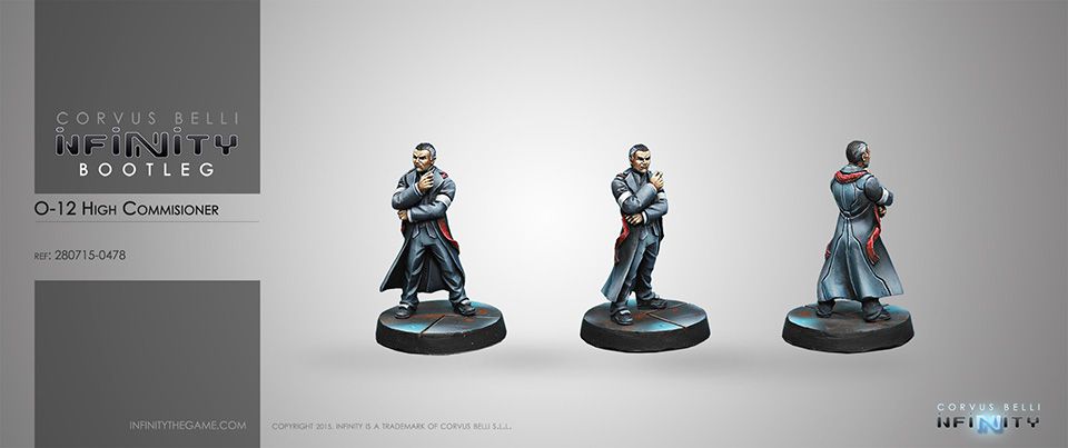 Infinity - High Vallue Target O-12 High Commissioner Corvus Belli INF280715 Infinity - High Vallue Target O-12 High Commissioner Corvus Belli INF280715