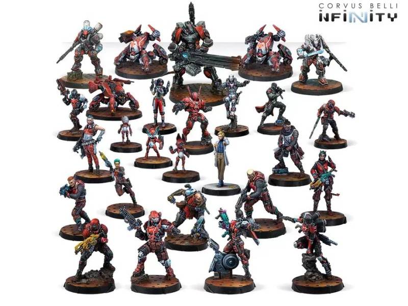 Infinity Nomads Collection Pack Corvus Belli INF 281517 CodeOne Army Starter Box Infinity Nomads Collection Pack Corvus Belli INF 281517 CodeOne Army Starter Box