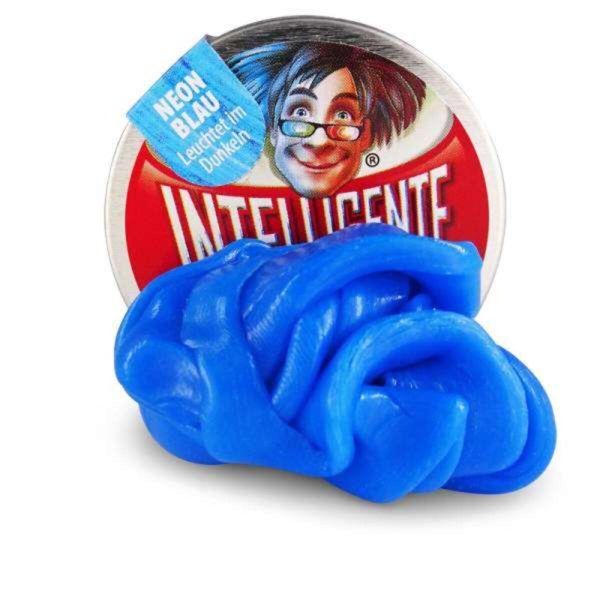 Intelligente Knete - Intelligente Knete klein Neon Blau Intelligente Knete - Intelligente Knete klein Neon Blau