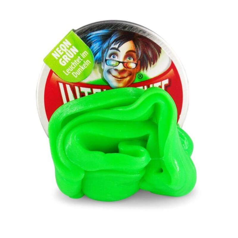 Intelligente Knete - Intelligente Knete klein Neon Grün