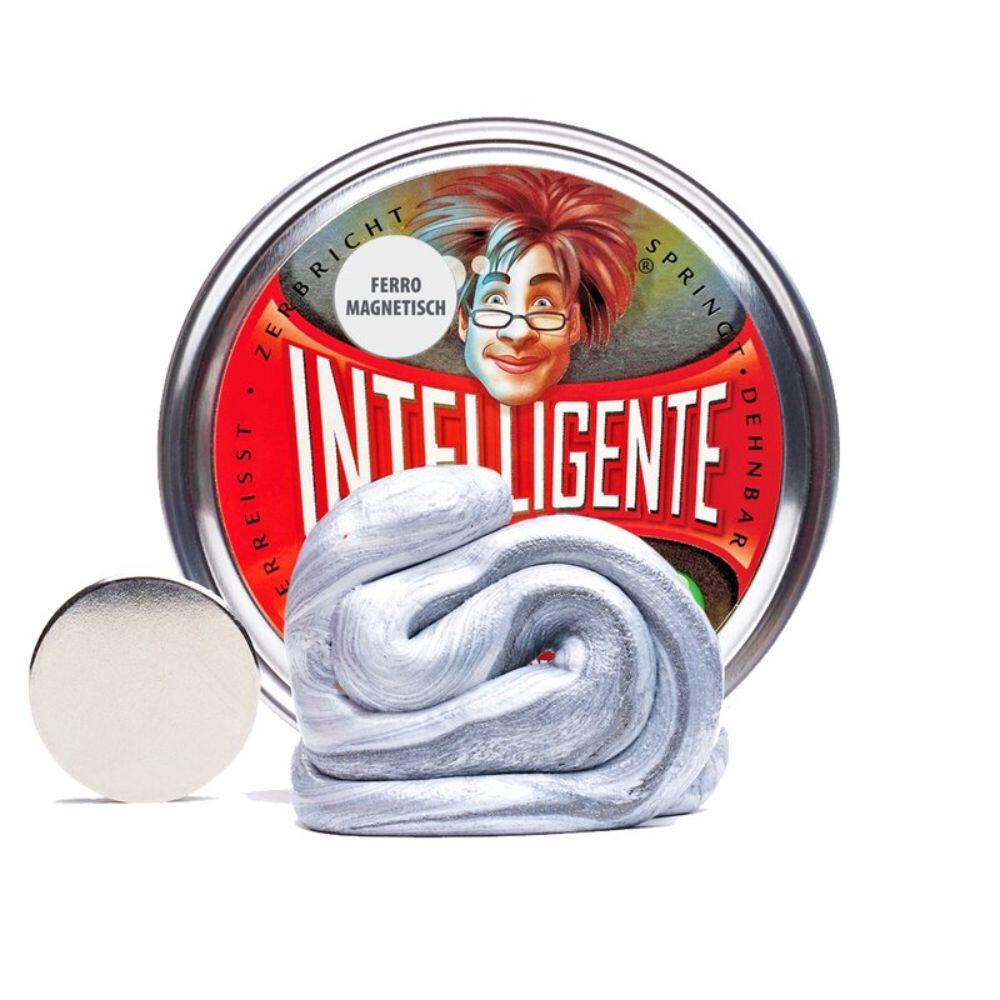 Intelligente Knete - Intelligente Knete magnetisch, silber, mit Magnet