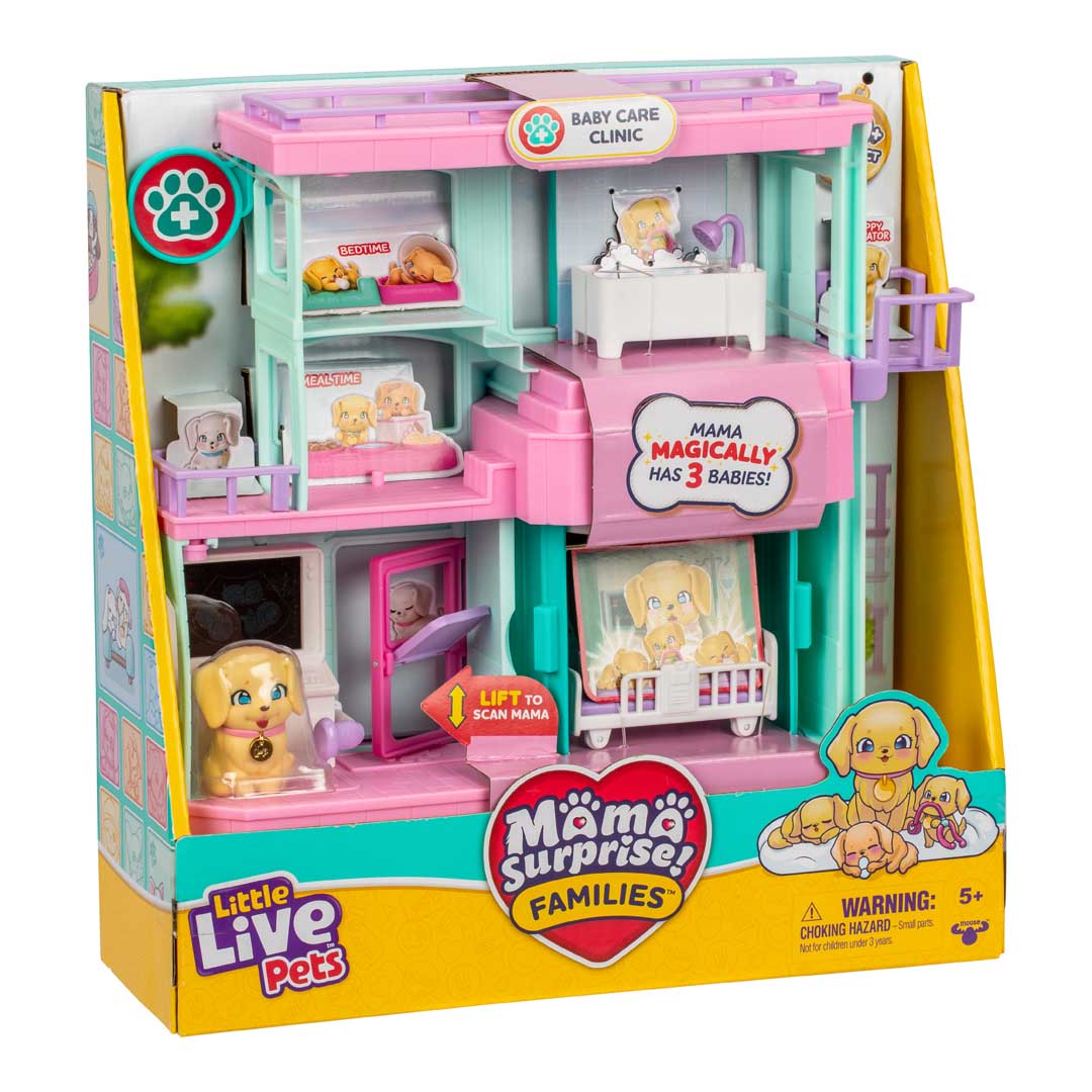 Interaktives Little Live Pets Mama Surprise Families BABY CARE CLINIC S1 10x29x30cm  Kuscheltiere
