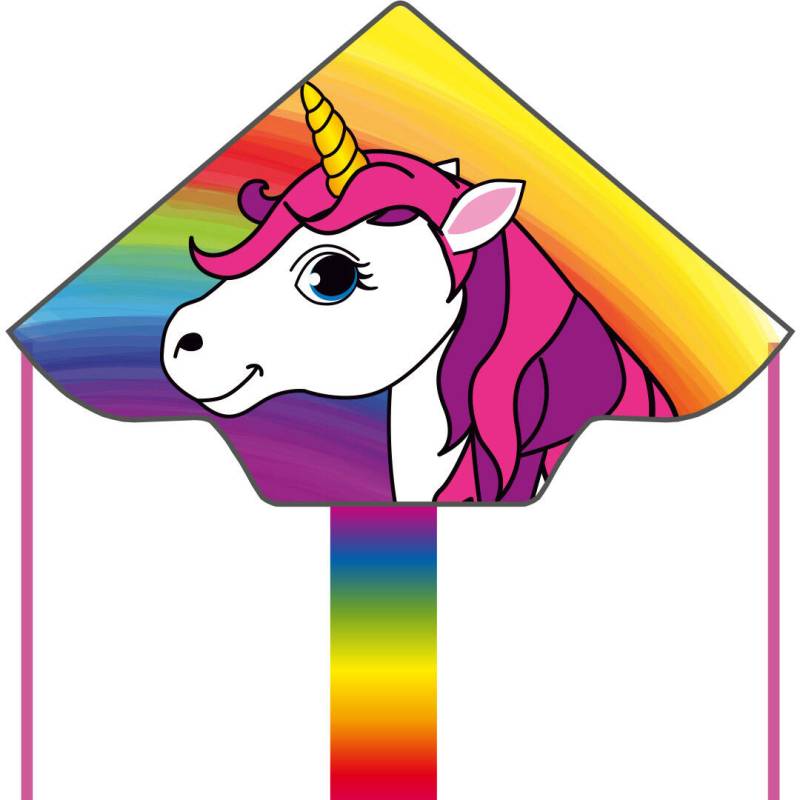 Invento - Kinderdrachen Simple Flyer 120 cm Einhorn