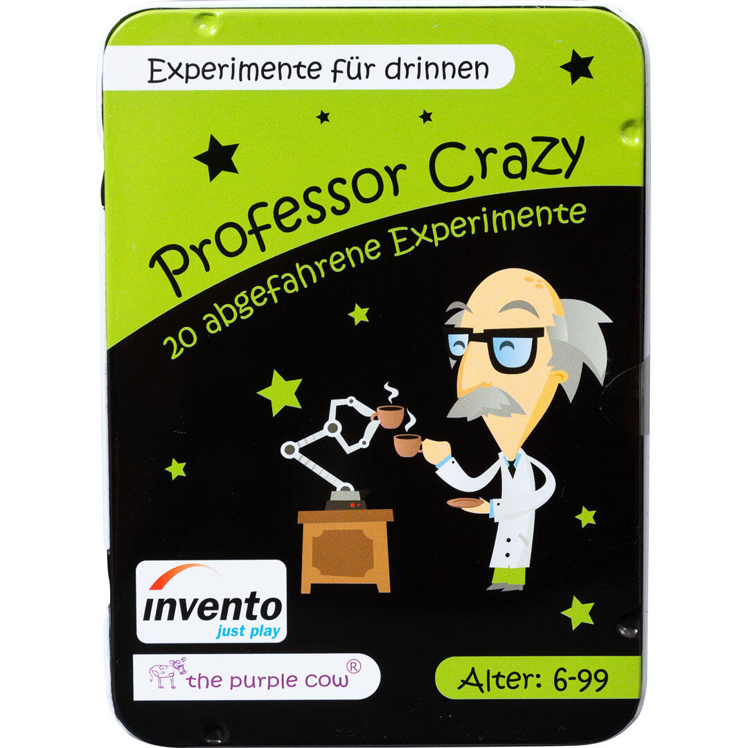 Invento - Professor Crazy Activity Card