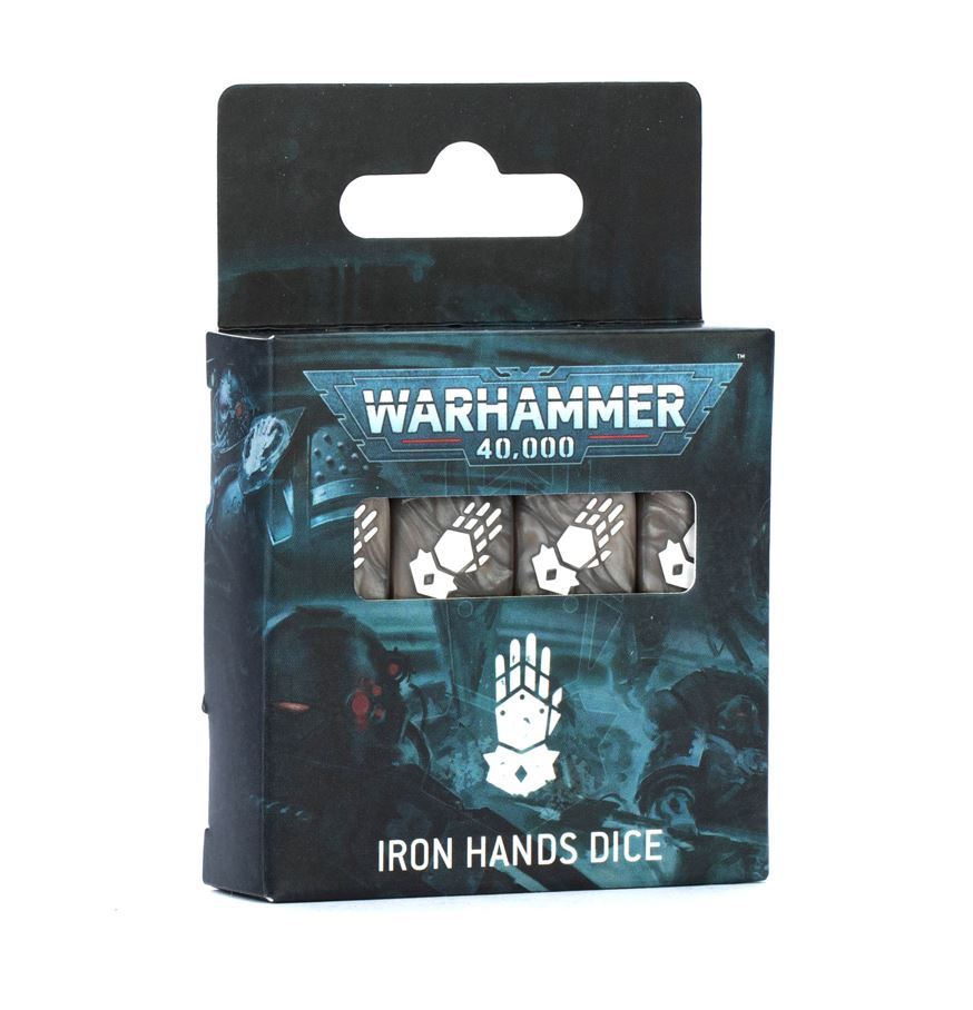 Iron Hands Dice Set 16 Würfel Games Workshop Warhammer 40k Faust Würfel