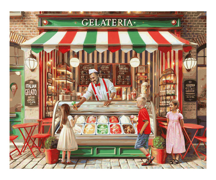 Italienische Eisdiele