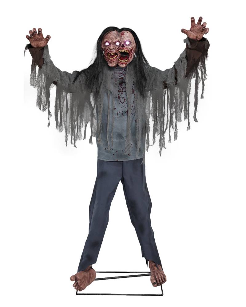 Jack & Jill Zombie Mutant Halloween Animatronic 182cm Jack & Jill Zombie Mutant Halloween Animatronic 182cm