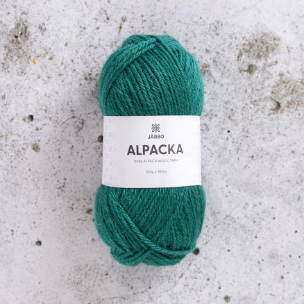 Järbo Alpakagarn 316 Green Dynasty von Svarta Fåret