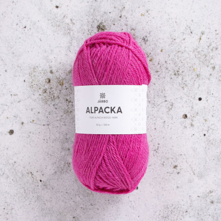 Järbo Alpakagarn 322 Rosa Radise von Svarta Fåret