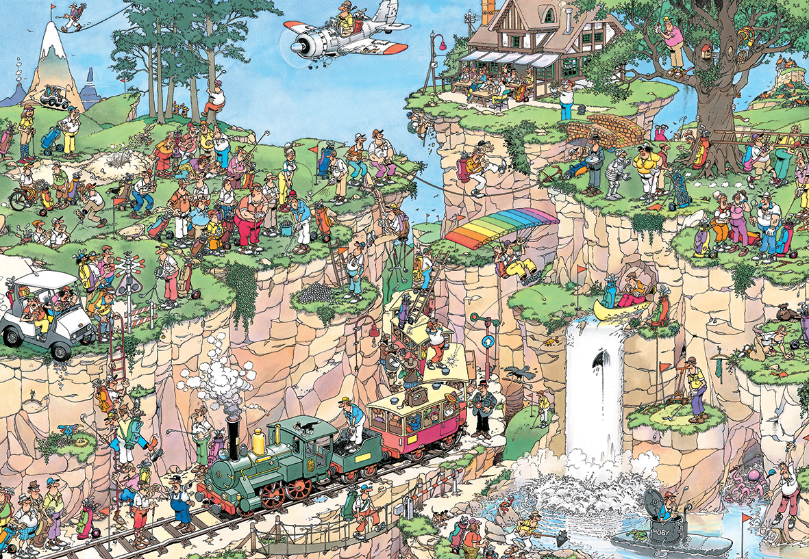Jan van Haasteren | Der Golfplatz (5000 Teile)