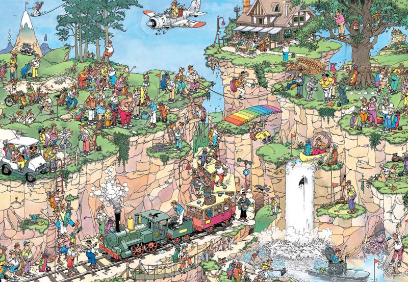 Jan van Haasteren | Der Golfplatz (5000 Teile)