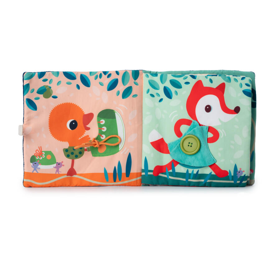 Janod - Lilliputiens – Activity Book Learning to Dress mit Hund Jules