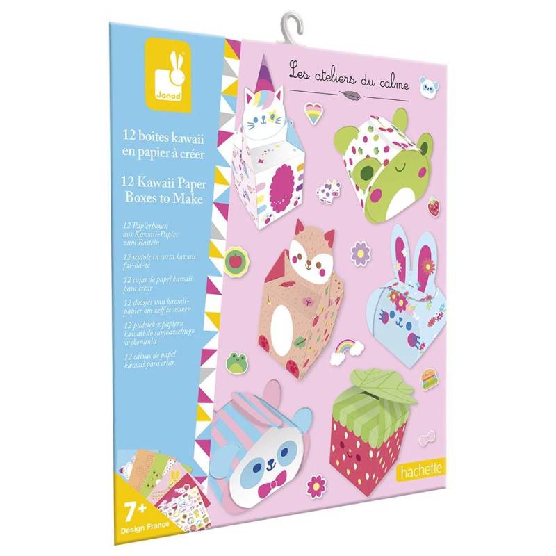 Janod - Papierboxen KAWAII / selbst falzen Janod - Papierboxen KAWAII / selbst falzen